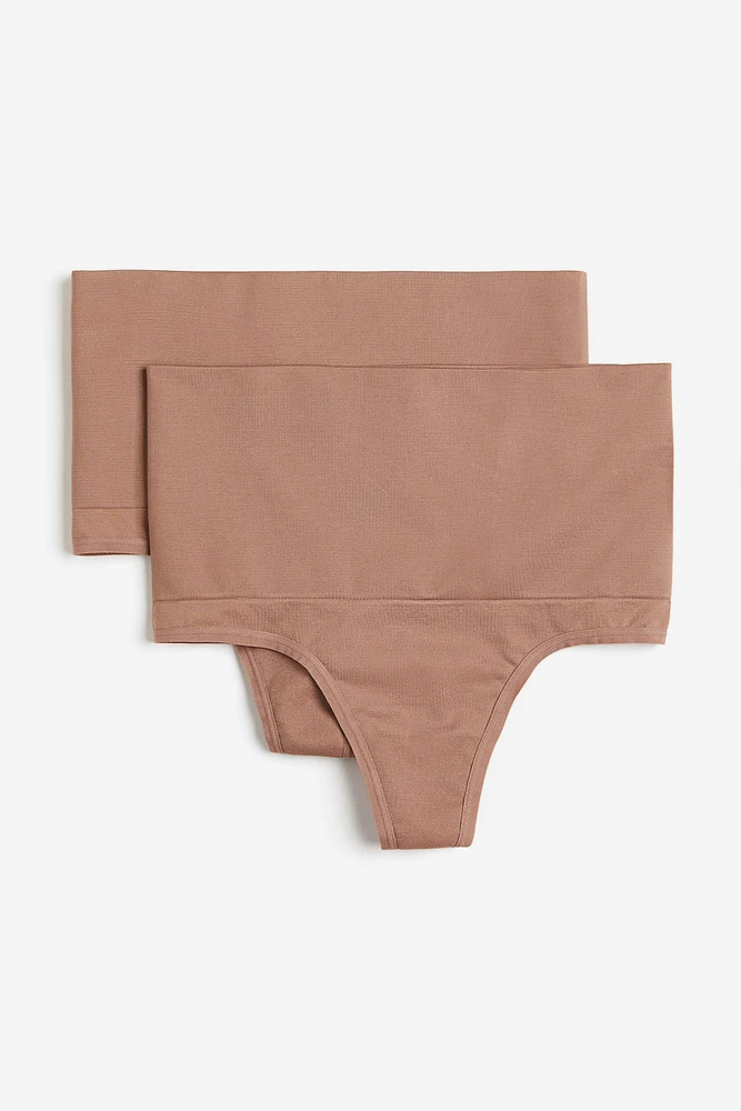 Lot de 2 culottes Thong Gainantes