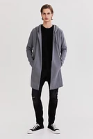 Long Hooded Cardigan