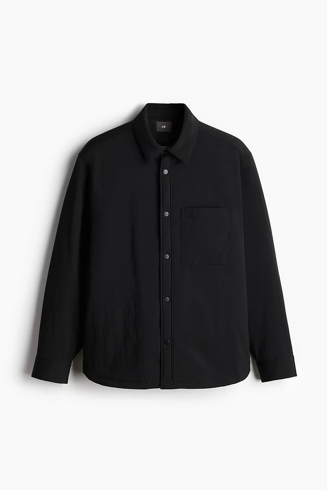 Regular Fit Padded Overshirt