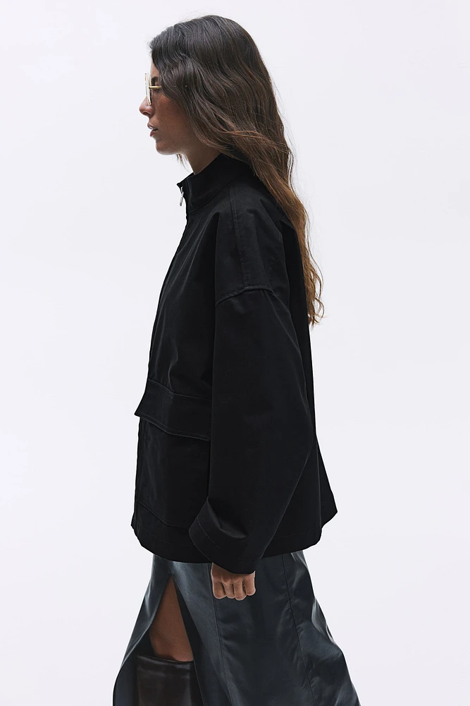 Veste ample en toile