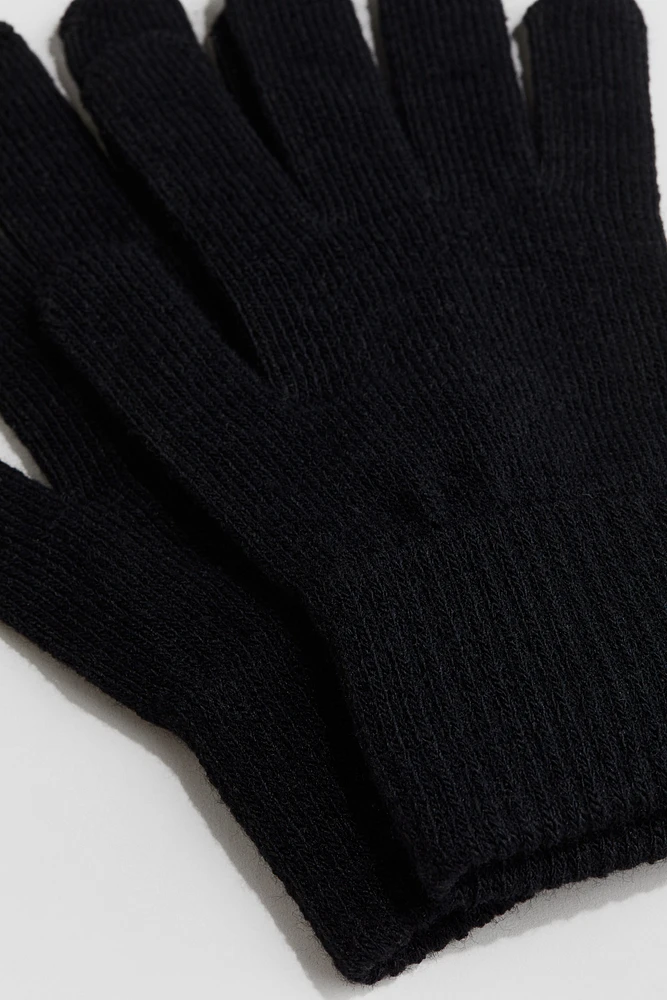 Fine-Knit Gloves