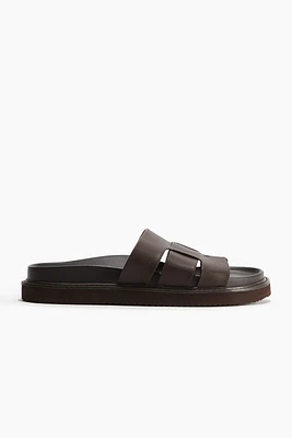 Sandales façon claquettes