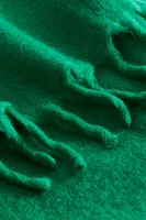 Wool-blend Throw