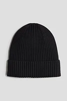 Rib-Knit Beanie