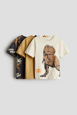 3-pack Printed T-shirts