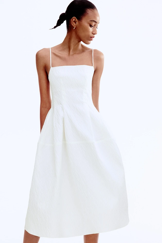 Jacquard-Weave Dress