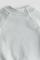 Embroidery-Detail Cotton Sweatshirt