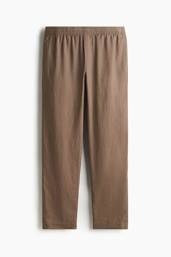 Pantalon classique en lin