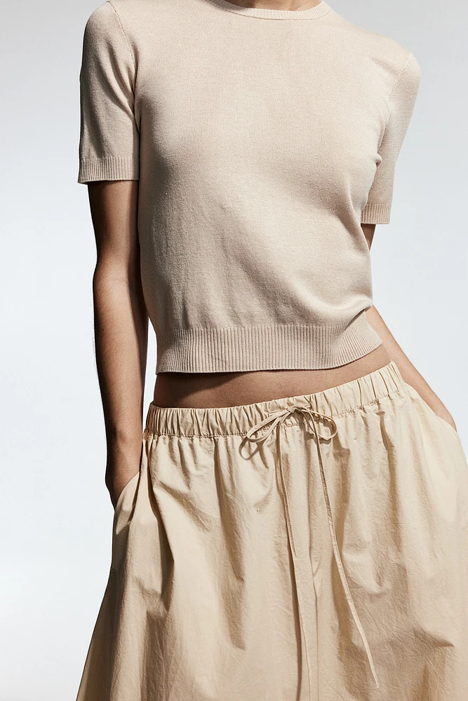 Poplin Circle Skirt