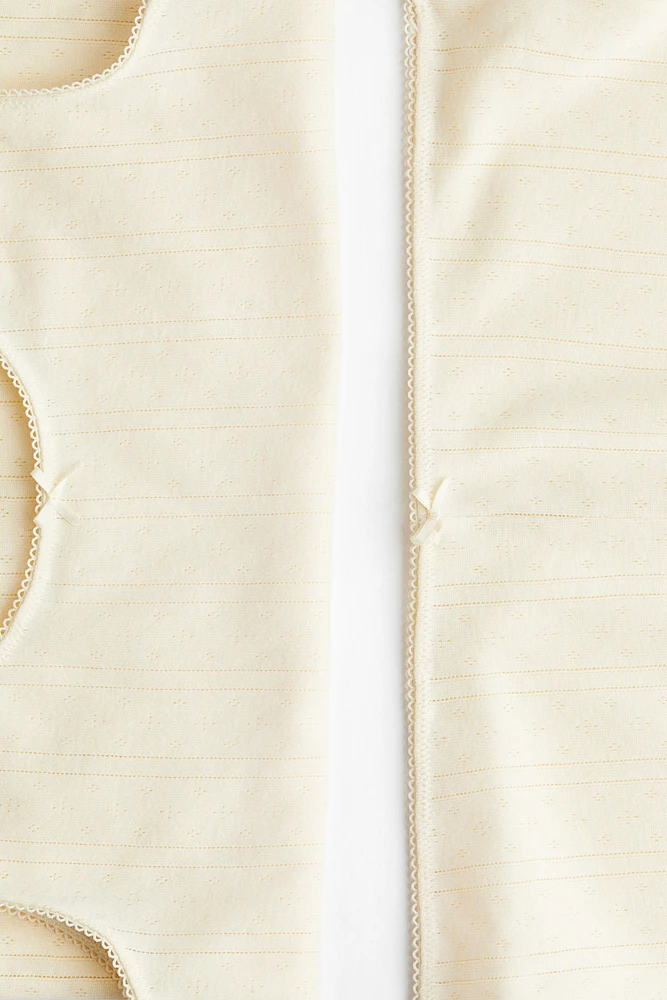 Cotton Pointelle Pajamas