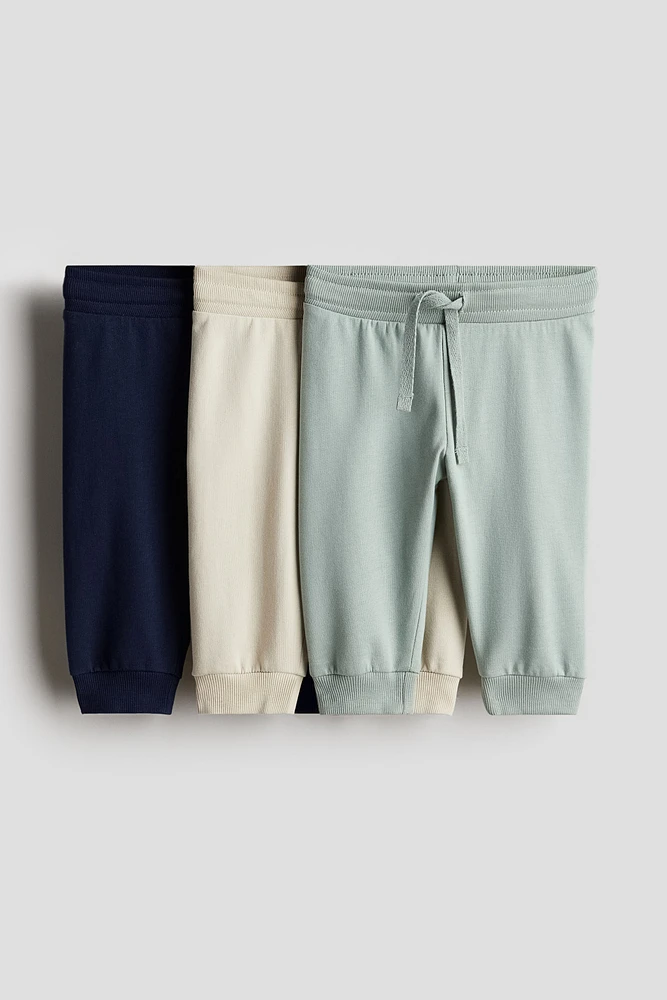 3-pack Cotton Joggers