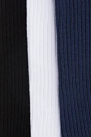3-pack Knee-High Sports Socks