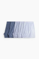 Lot de 5 caleçons en coton tissé