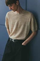 Regular Fit Fine-Knit T-Shirt