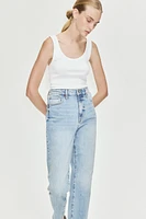Ultra High Rise Mom Jeans