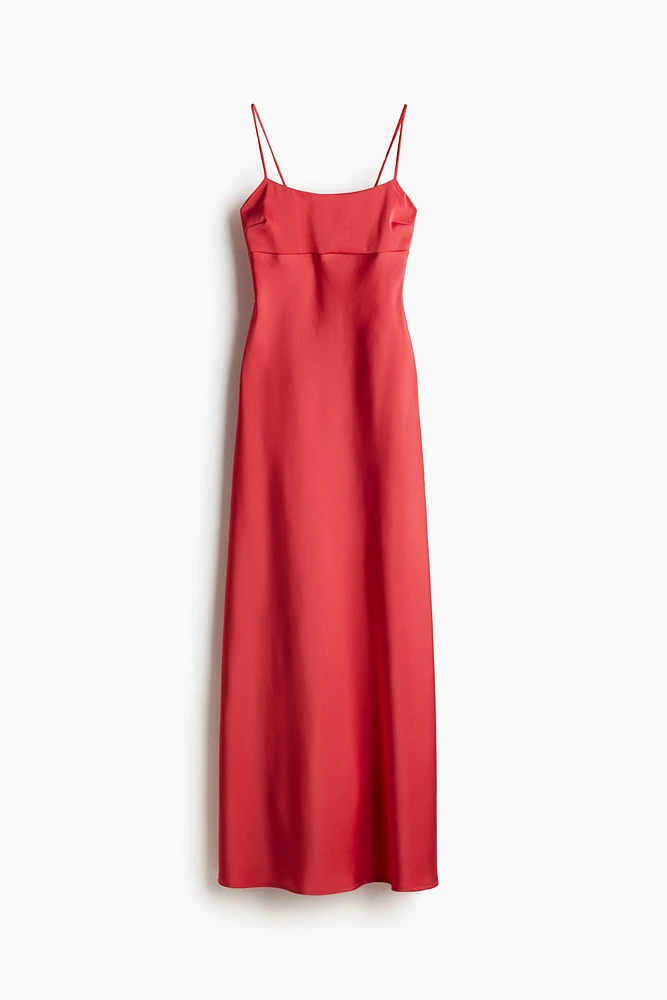 Tie-Detail Maxi Dress