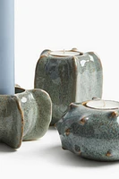 Stoneware Candlestick