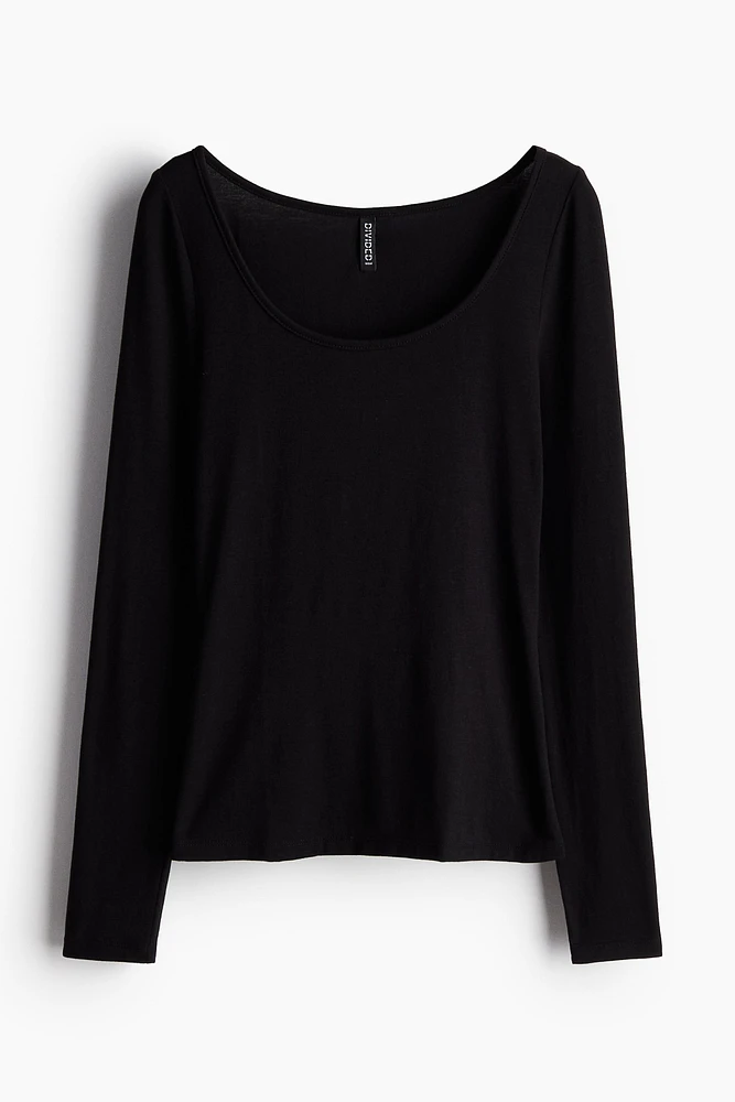 Scoop-Neck Top