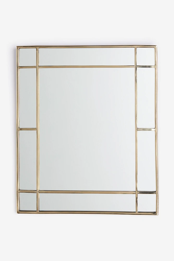 Miroir avec cadre en métal