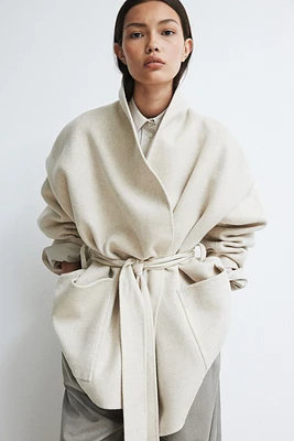 Handmade Wool-Blend Coat