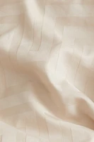 Parure de couette lit simple en satinette coton