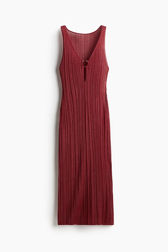 Rib-Knit Beach Dress