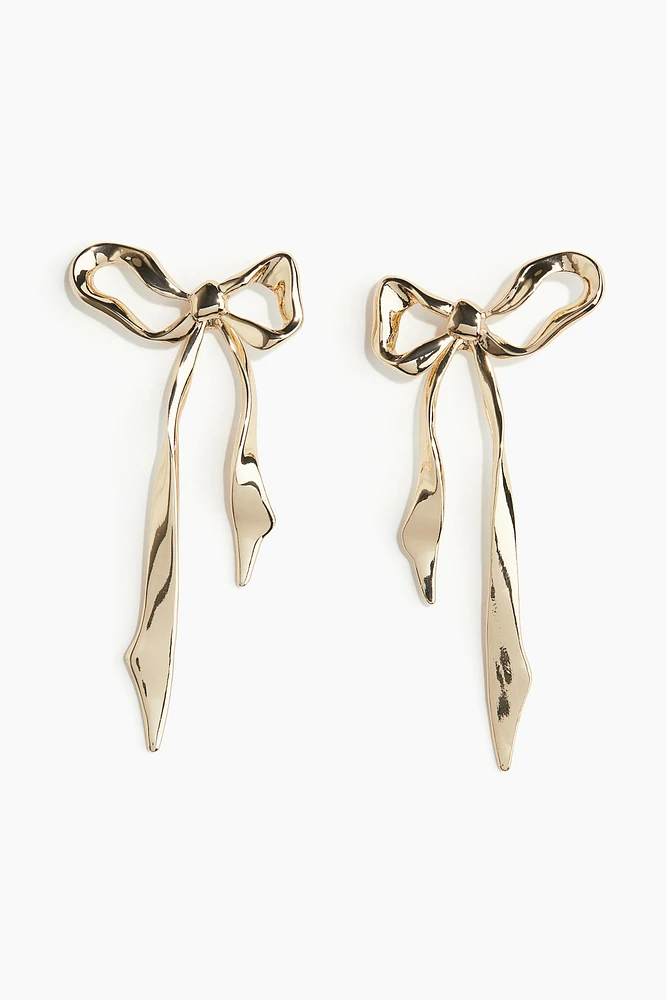 Bow-Shaped Earrings