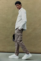 Regular Fit Twill Cargo Pants