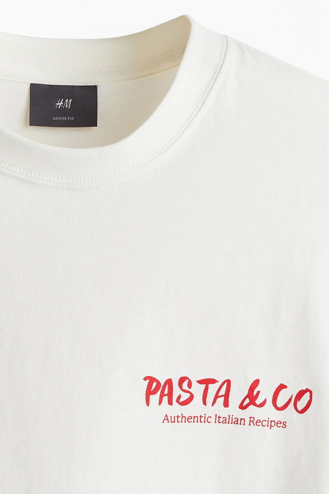 T-shirt imprimé Coupe Flottante
