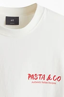 T-shirt imprimé Coupe Flottante