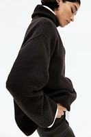 Cashmere-Blend Turtleneck Sweater