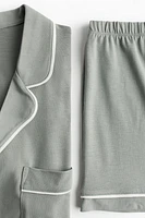 Pajama Shirt and Shorts