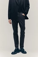 Slim Fit Cotton Twill Pants