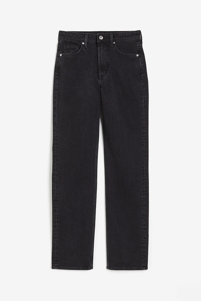 Slim Straight High Jeans