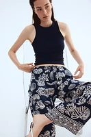 Cotton Drawstring Pants