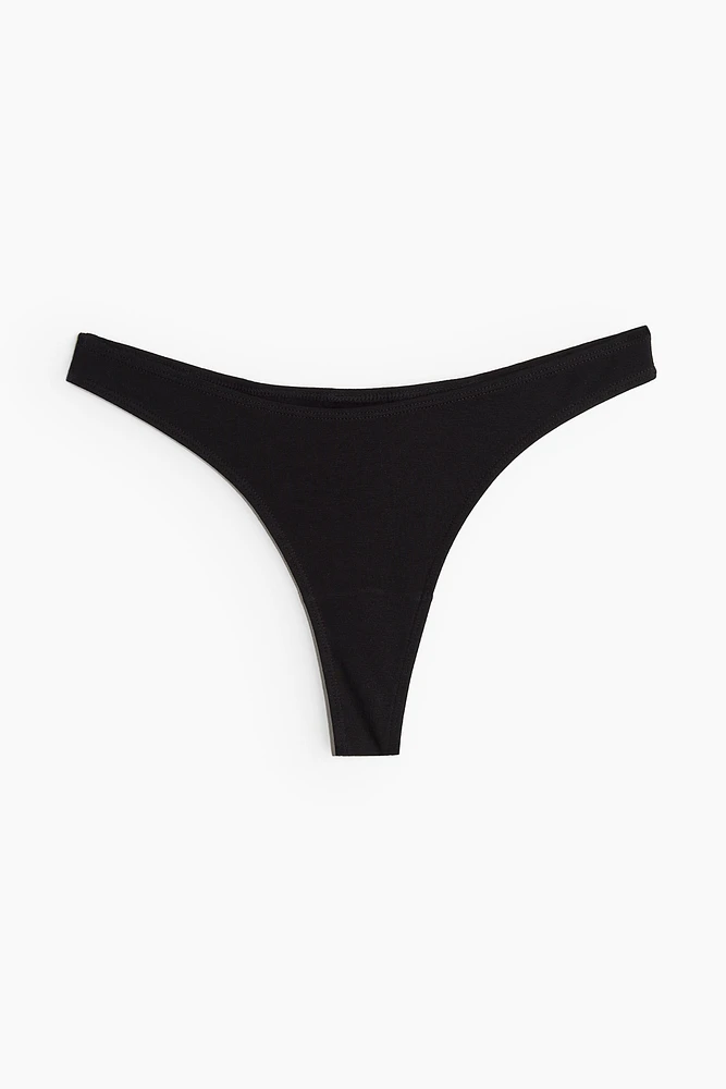 5-pack Cotton Thong Briefs