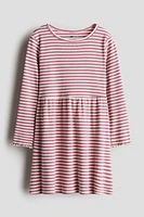 Ribbed Jersey Dress