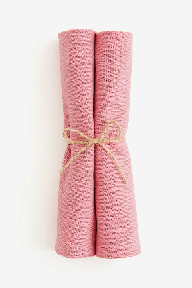 2-pack Linen-blend Napkins