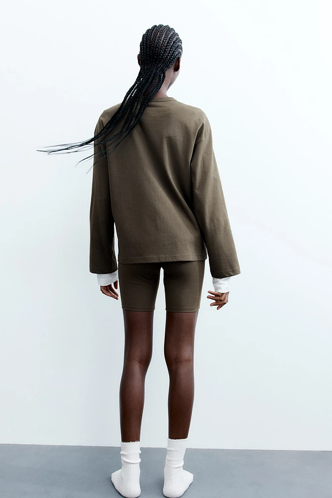 Haut en jersey de coton