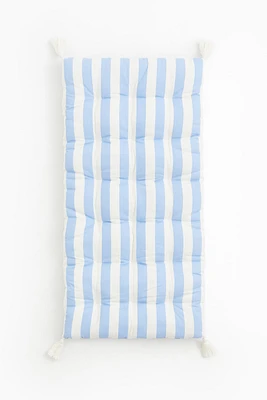 Coussin d'assise avec glands