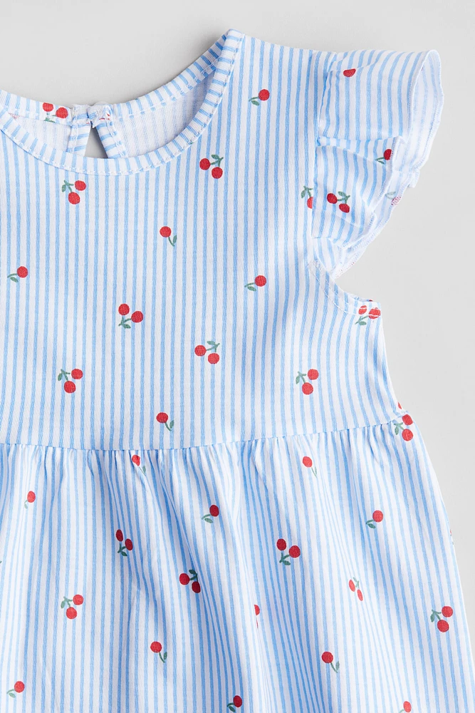 Robe imprimée en coton