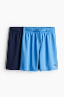 Lot de 2 shorts sport en textile DryMove🅪