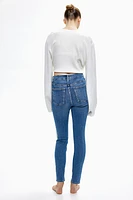 High Rise Skinny Leg Jeans