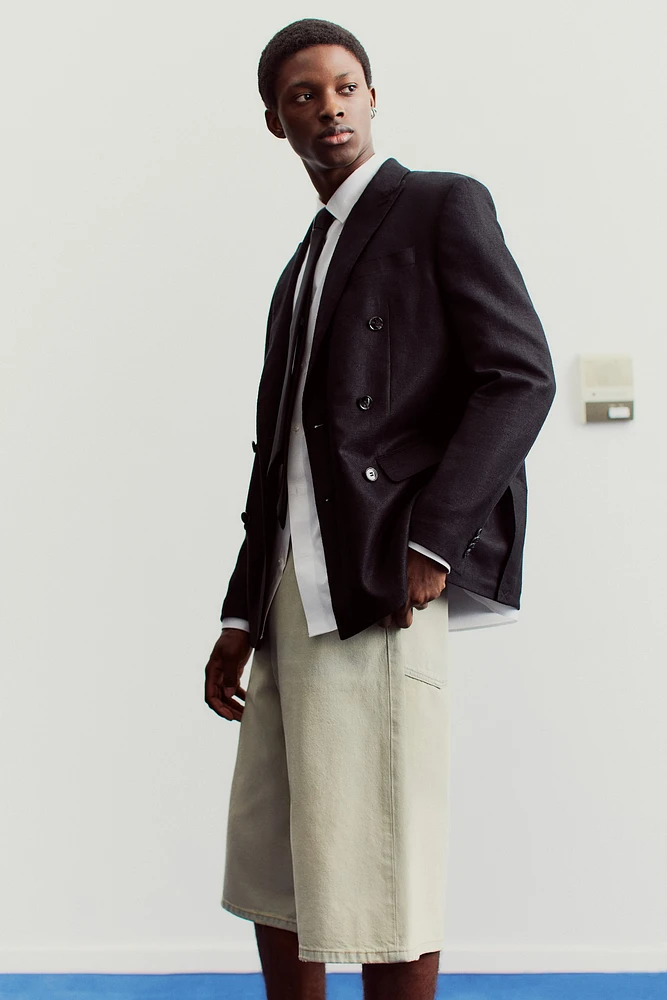 Short Super ample en denim