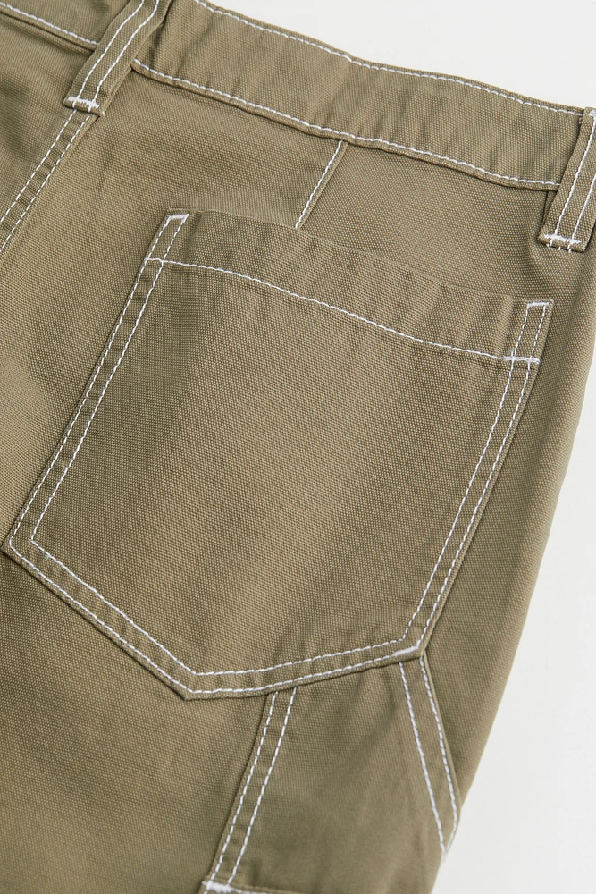 Low Waist Cargo Shorts