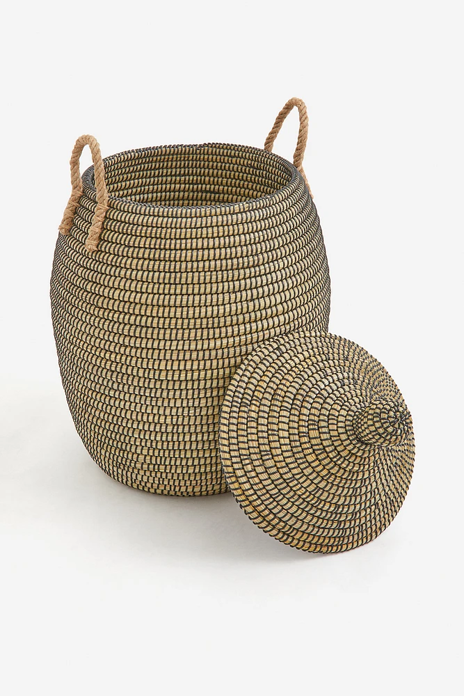 Large Storage Basket with Lid