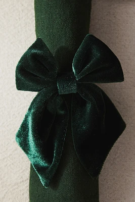 4-pack Bow Napkin Rings