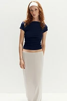 Jersey Pencil Skirt