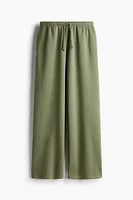 Wide-leg Joggers