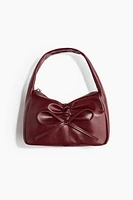 Bow-detail shoulder bag